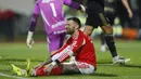 Sayangnya, sepuluh menit kemudian, skuad berjuluk As Águias malah dibobol klub dengan berperingkat ke-16 di Liga Portugal tersebut. (AFP/Filipe Amorim)
