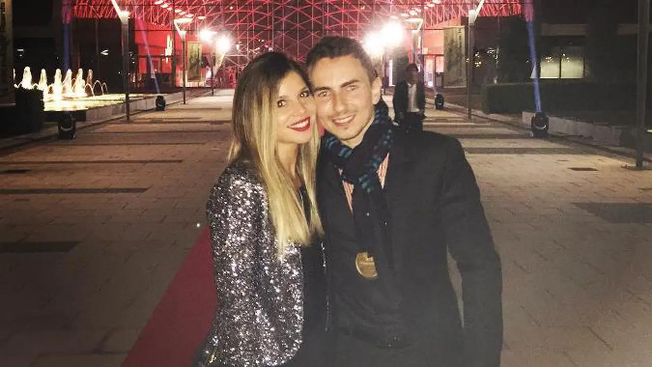Nuria Tomas dan Jorge Lorenzo. 