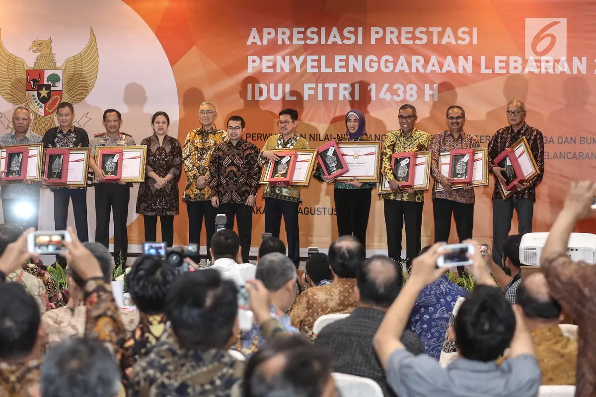 UKP Pancasila Beri Penghargaan ke 15 Instansi Pemerintah