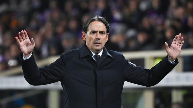 Foto: Simone Inzaghi Angkat Tangan, Moise Kean Kubur Inter Milan di Markas Fiorentina