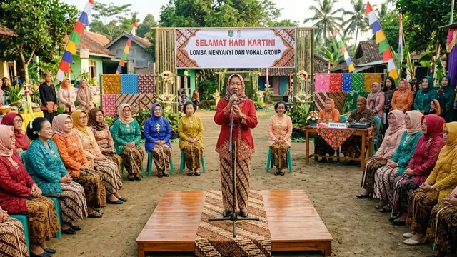 Lomba Kartini Nenek-nenek Gemini AI