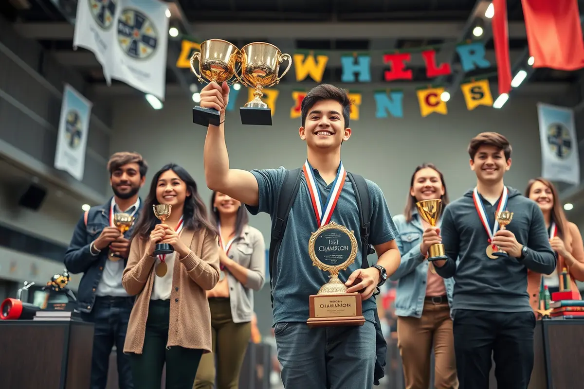 juara umum adalah