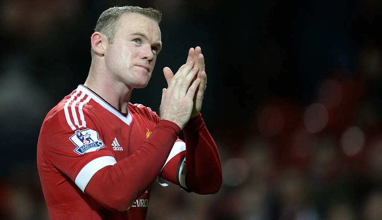 Penampilan Wayne Rooney musim ini tampak menurun, dirinya baru bisa mencetak dua gol dari 13 pertandingan Liga Premier Inggris. (AFP/Oli Scarff)
