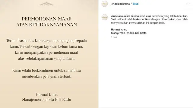 Ni Luh Djelantik Sesalkan Restoran di Bali Terkesan Diskriminatif Terhadap Turis Lokal