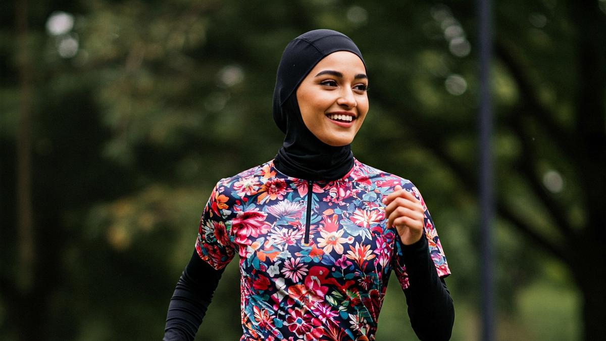 6 Inspirasi Outfit Hijab Olahraga yang Stylish, Nyaman saat Kenceng Jalan Sehat