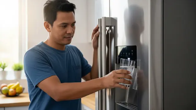5 Langkah Mudah Membersihkan Dispenser Air Kulkas agar Tetap Segar