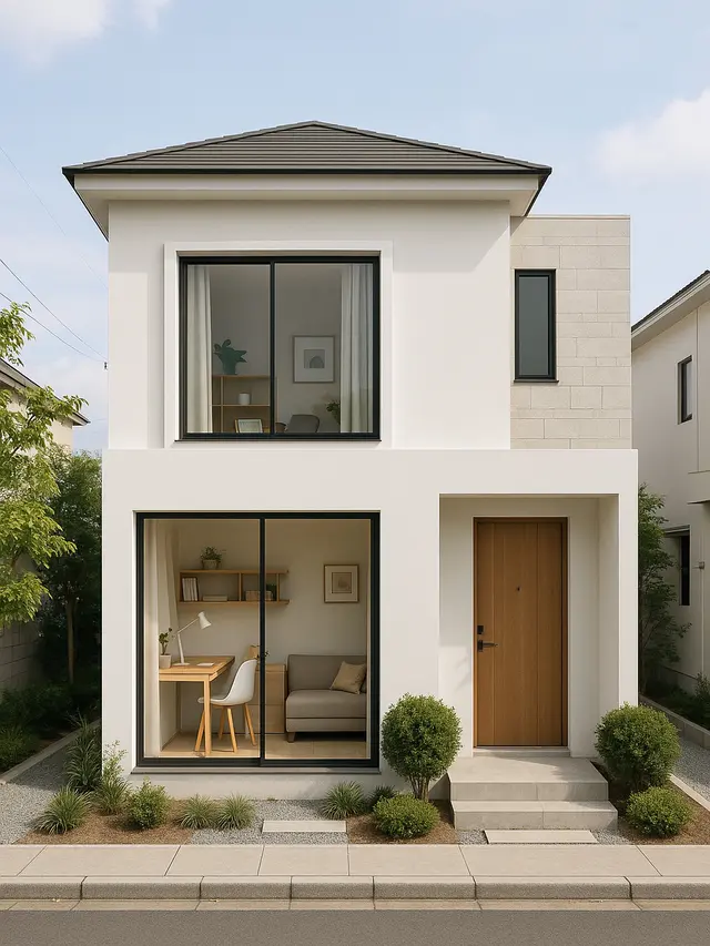 Inspirasi Rumah 7x10 Minimalis 2 Lantai 2025