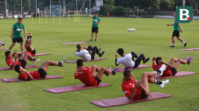 Foto: Timnas Indonesia U-23 Gelar Latihan Perdana untuk Piala AFF U-23, 6 Pemain Belum Bergabung