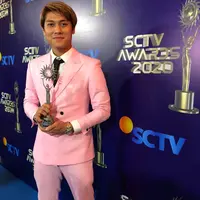 Rizky Billar di SCTV Awards 2020
