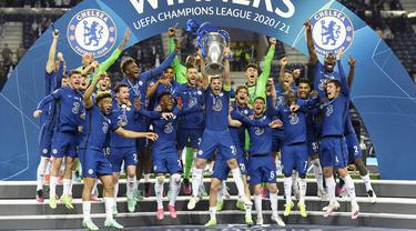 FOTO: Tumbangkan Manchester City, Chelsea Juara Liga Champions