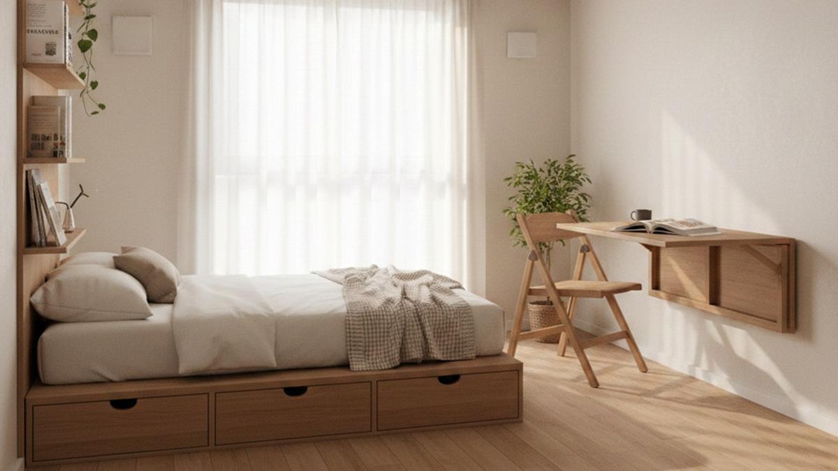 8 Desain Kamar Kasur Lantai yang Bikin Tampak Luas dan Estetik