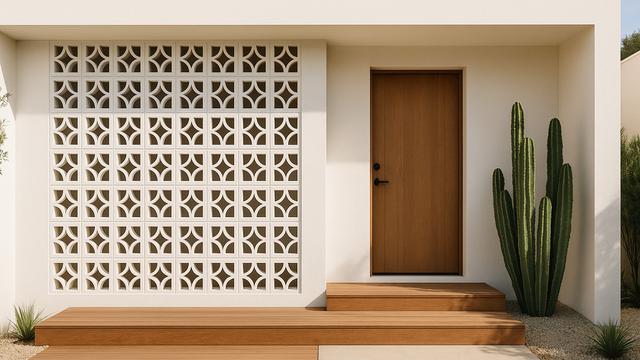 8 Desain Rumah dengan Dinding Roster Minimalis, Pilihan Tepat untuk ...