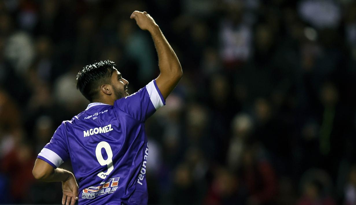 3. Maximiliano Gomez (Celta Vigo) - 4 Gol. (AFP/Rodrigo Buendia)