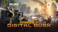 Call of Duty Mobile kedatangan update Season 5: Digital Dusk yang menghadirkan peta klasik seperti Alcatraz dan Shoot House. (Dok: Call of Duty Mobile)
