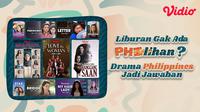 Kini layanan streaming Vidio menghadirkan drama Filipina yang bisa disaksikan lengkap dengan subtitle Bahasa Indonesia. (Dok. Vidio)