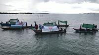 Warga Rempang masih terus melawan karena tanah mereka sudah ditempati sejak sebelum Indonesia merdeka, dan tujuan kemerdekaan adalah melindungi warga. Foto: liputan6.com/ajang nurdin.