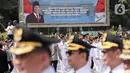 Secara resmi, Presiden Prabowo Subianto melantik 961 kepala daerah beserta para wakilnya di halaman tengah Istana Kepresidenan pada Kamis (20/2/2025). (Liputan6.com/Herman Zakharia)