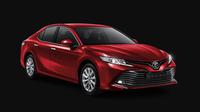 Toyota Camry terbaru hadir dengan warna baru, salah satunya merah. (Toyota)