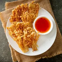 ikuti resep simple enoki crispy satu ini/shutterstock/gowithstock