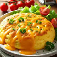 Resep Telur Dadar Keju yang Lezat dan Mudah untuk Sarapan | copyright ChatGPT/Ai