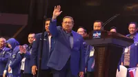 SBY di acara Dies Natalies Partai Demorat (Helmi Affandi/Liputan6.com)