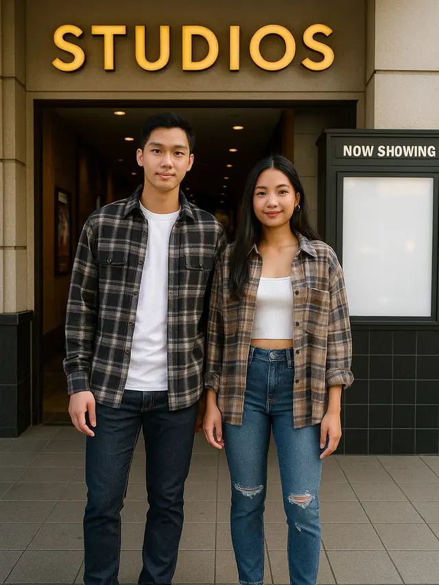 Outfit Nonton Bioskop untuk Pria dan Wanita yang Nyaman dan Stylish di Tahun 2025 (Foto: ChatGPT)