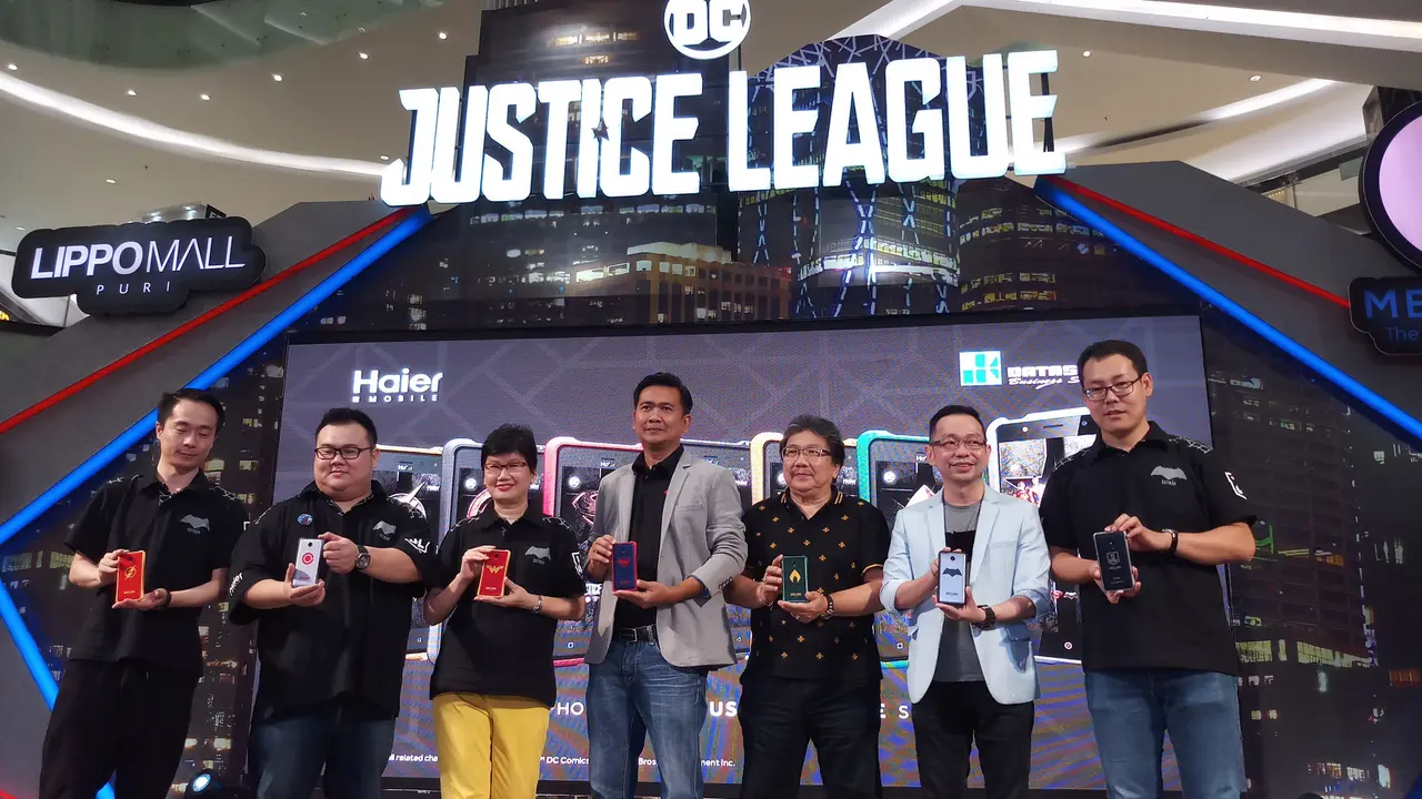 Haier G7 dan L7 edisi Justice League