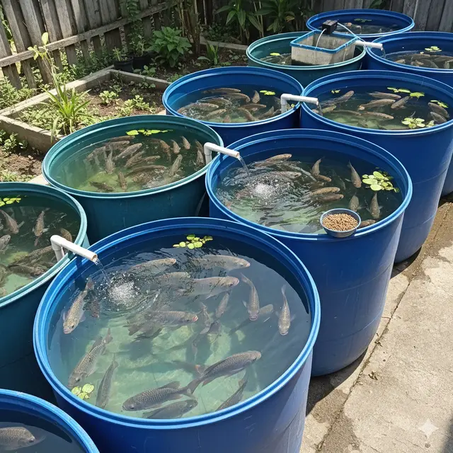 Ikan yang Cocok Dibudidayakan di Drum Bekas (Foto: Gemini AI)
