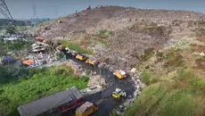 Kondisi Terkini TPA Cipayung Depok Usai Kebakaran