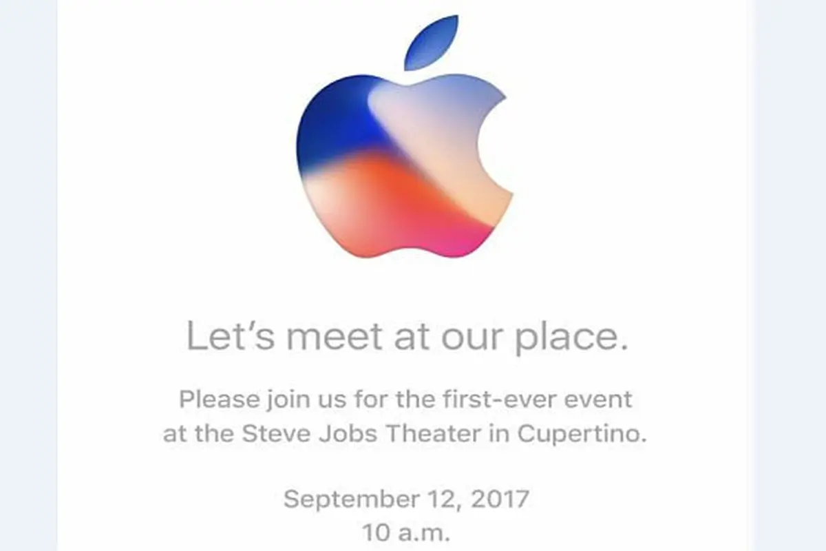 Undangan Apple untuk sebuah acara pada 12 September 2017