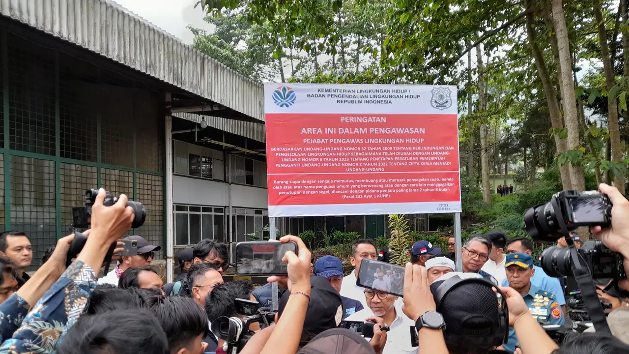 Pengembangan Wisata Ugal-ugalan di Puncak Bogor Diduga Picu Banjir Jakarta, Menteri LH Perintahkan Segel 33 Titik