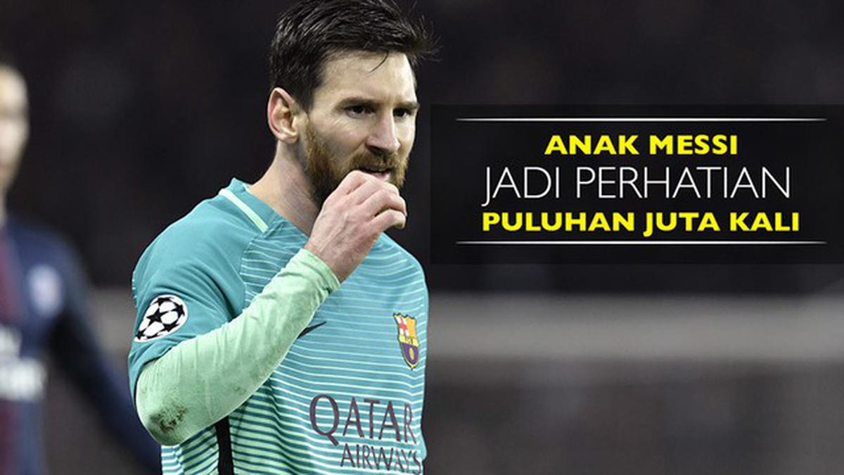 2 Aksi Anak Messi yang Ditonton Puluhan Juta Kali - Video Bola.com