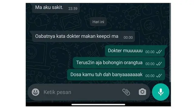 5 Chat Anak Bohong Sama Orang Tua Ini Jangan Ditiru