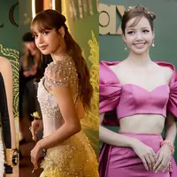 Penampilan Lisa BLACKPINK sebagai pemeran pendukung di White Lotus season 3 ditunggu banyak fans. Saat parade premiere serial tersebut, Lisa BLACKPINK tampil dengan gaya ala princess [@lalalalisa_m]