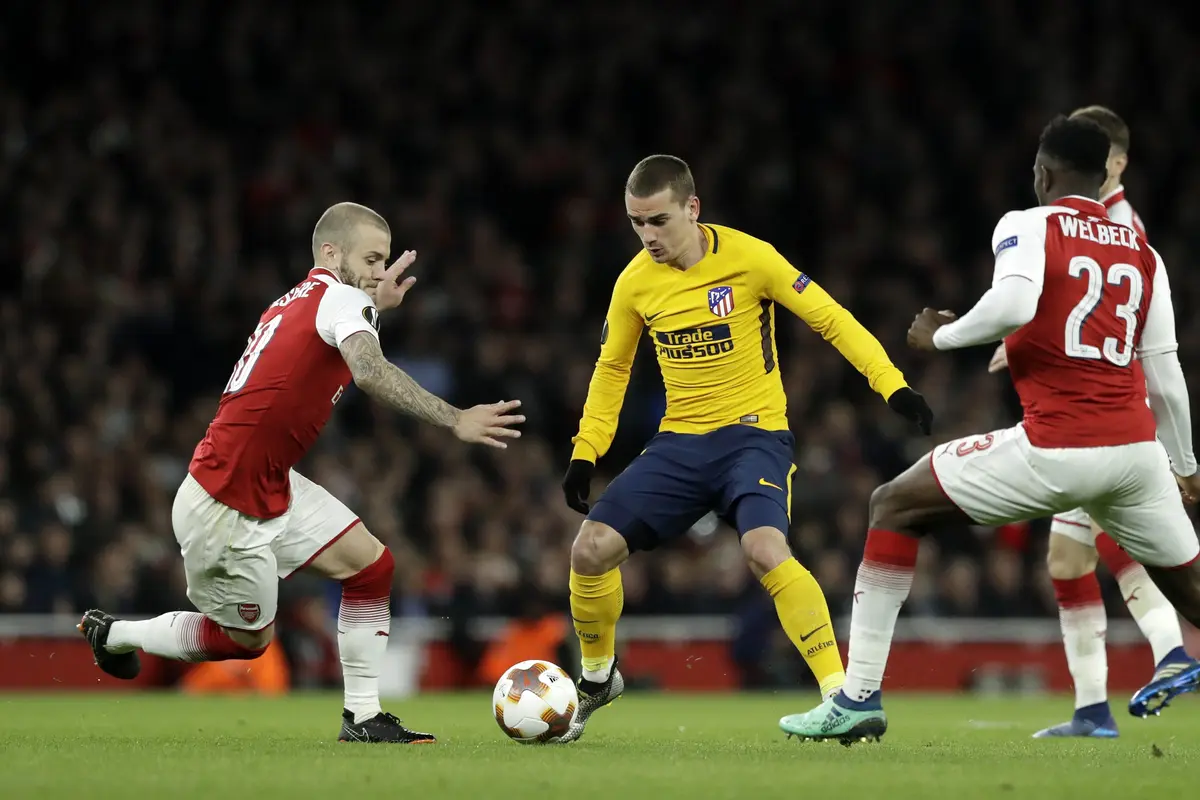 Atletico Madrid, Liga Europa, Arsenal