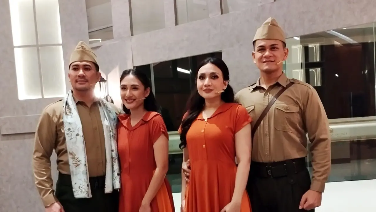 Para pemain Drama Musikal Mar. (M Altaf Jauhar/ Liputan6.com)