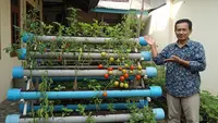 7 Model Edible Garden dari Pipa PVC, Cocok untuk Hunian Minimalis