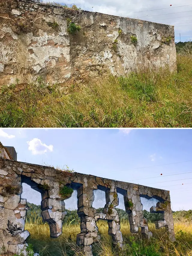 Seniman Graffiti Ini Buat Dinding Terlihat Transparan, 6 Hasilnya Keren Banget