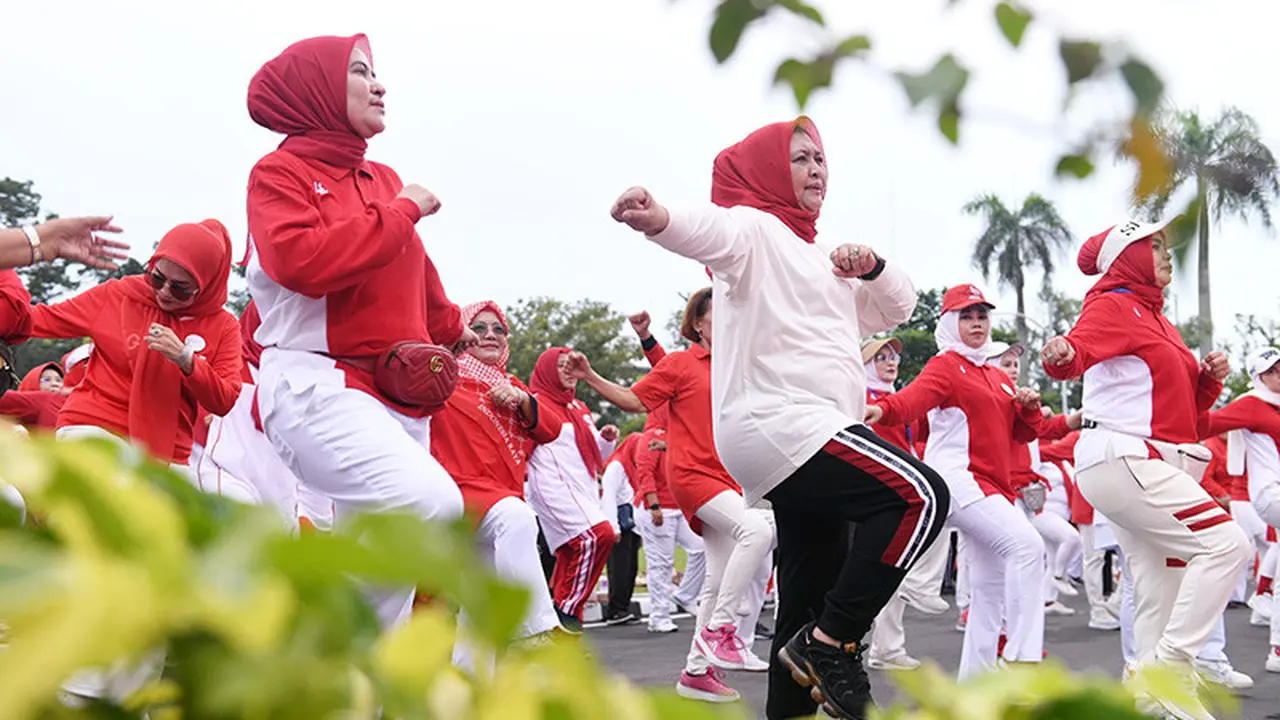 Ilustrasi muslimah senam. (Foto: Dok. sumutprov.go.id)