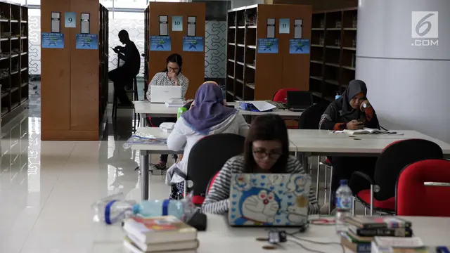 Terlihat Megah, Perpustakaan Nasional RI ini Tertinggi di Dunia