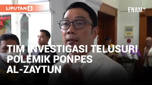 Ridwan Kamil buat Tim Investigasi Telusuri Ponpes Al-Zaytun bersama Tokoh Ulama dan Ormas Islam