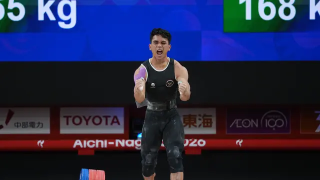 Lifter muda Indonesia, Ricko Saputra