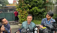 Anggota Majelis Tinggi Partai Demokrat Andi Mallarangeng menyebut bahwa pihaknya terbuka untuk berkoalisi dengan parpol lainnya. (Foto: Nanda Perdana Putra/Liputan6.com)