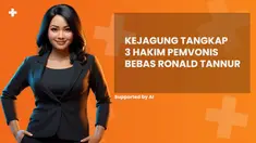 Simak penjelasan kejagung tangkap 3 hakim pemvonis bebas Ronald Tannur di News Flash Liputan6.com.