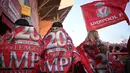 Raihan ini menambah torehan titel Liverpool sebagai kampiun Liga Inggris, menjadi 20 kali. (Paul ELLIS/AFP)