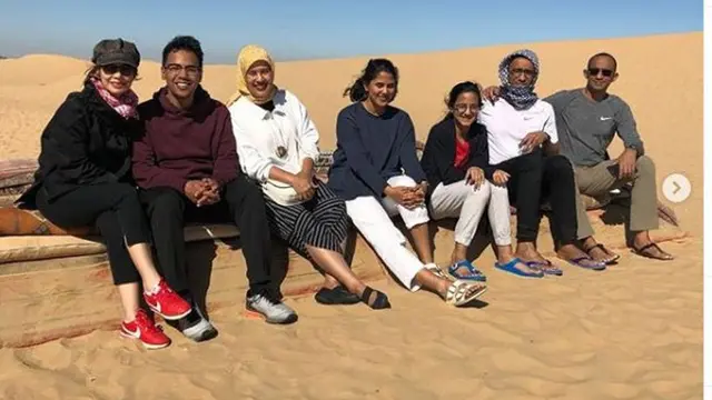 Najwa Shihab Liburan Akhir Tahun di Dubai
