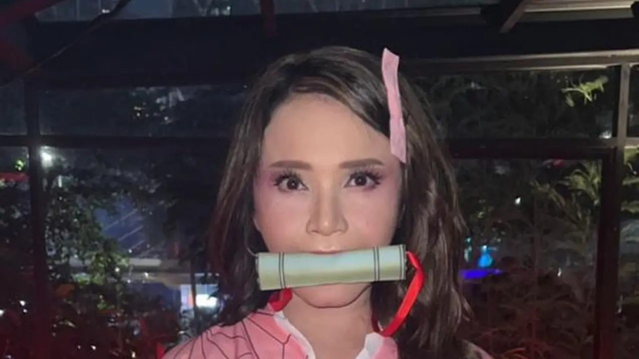 10 Gaya Seleb Cosplay Anime di Pesta Ultah Geng Aries, Anya Geraldine jadi Nami-Yuki Kato jadi Inosuke Hashibara