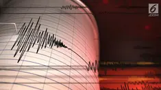 Gempa mengguncang Lebak, Banten pukul 12.25 WIB, Sabtu (7/7/2018). Badan Meteorologi Klimatologi dan Geofisika (BMKG), melaporkan gempa tersebut berkekuatan lebak 4.1 Skala Richter di kedalaman 5 km