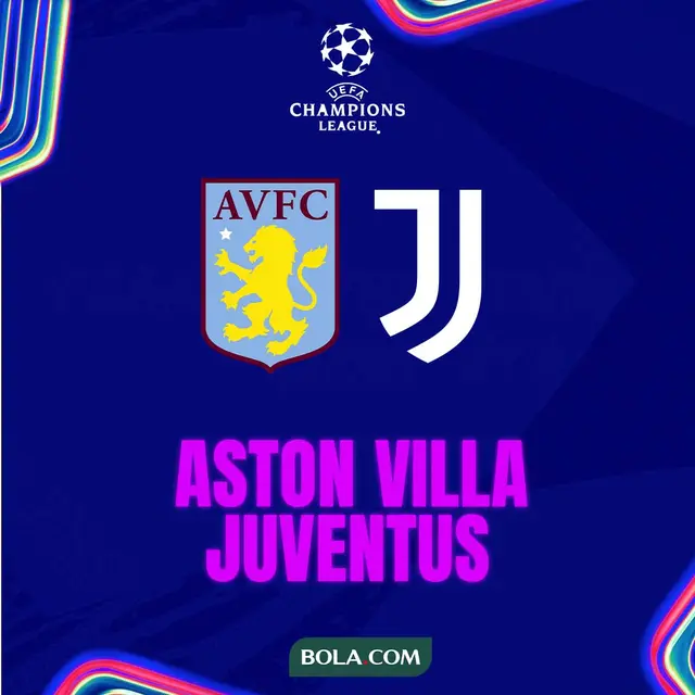 Liga Champions - Aston Villa Vs Juventus
