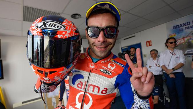 Danilo Petrucci akan menjadi tandem baru buat Andrea Dovizioso di Ducati pada MotoGP 2019. (Doc MotoGP)